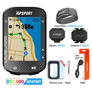 IGPSPORT BSC300 GPS Bike Computer Wireless Speedometer GPS Navigation Bluetooth ANT Cadence Sensor IPX7 Waterproof Bicycle