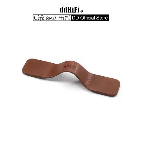 DD ddHiFi C10D Magnetic Cable Clip / Organizer, Imported First Layer Cowhide with Oil Wax Surface Tr