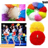 BENJMOORE9Q 1pair Cheerleader pompoms Concert Competition Flower Fancy Club Sport Supplies