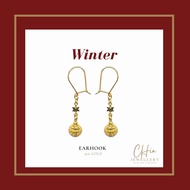 CHia Winter Ear Hook ( Gold 916 ) / Anting Winter ( Emas 916 )