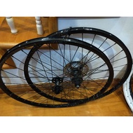 WHEELSET 27.5 Deore xt rear hub front croder  HUB dt swiss spokes n sun ringle HELIX rim with eyelet XT ROTOR 160MM 1PCS