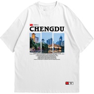 Premium Quality Chinese Chengdu T-Shirt - Premium Quality Chengdu City Shirt - Distro Men's Holiday 