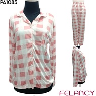 FELANCY 1085 Women's Sleepwear - Long Sleeve Pajamas