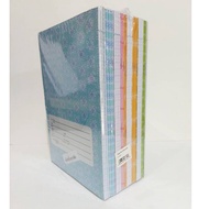 Thai Pattern Soft Cover Notebook 55 Grams 16X23.5 Cm. 40 Sheets Including Half Line (24 Books)
