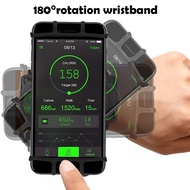 ArgoG Wristband Phone Holder 180° Rotatable Armband Phone Holder Universal Fit for 4.5-7.0 Inch Cell Phones