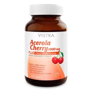VISTRA Acerola Cherry 1000mg วิตามินซี วิสทร้า อะเซโรล่าเชอร์รี่
