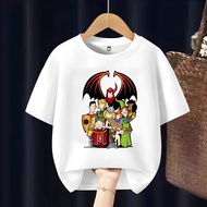 DUNGEONS AND DRAGONS CHILDREN'S T-SHIRT FREE CUSTOM NAME