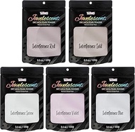 U.S. Art Supply Jewelescent Interference 5 Color Mica Pearl Powder Pigment Set Kit, 3.5 oz (100g) Se