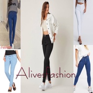 Ladis skiny high/mid high wast denim jeans pant