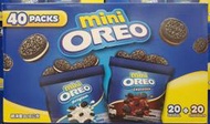 【小如的店】COSCO好市多代購~OREO 迷你奧利奧巧克力夾心餅乾分享組-香草+巧克力(每盒40包) 226450