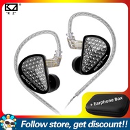 หูฟังอินเอียร์ KZ AS16 PRO X 16BAหูฟังปรับเสียงไฮไฟกล่องเก็บของสี่เหลี่ยมมืออาชีพพร้อมสายเคเบิ้ล2Pin
