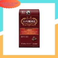 Ogawa Coffee Organic Fair Trade Mochablend Beans 160g x 3 pieces 【Japan Quality】