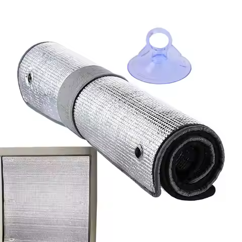 Double Sided Aluminum Foil Film RV Window Insulation Film Auto Insulation Heat Shield Roof Wall RV C