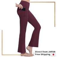 [Tesla] Women's Bootcut Yoga Pants [Stretch & Slimming] Stretch Flare Leggings Casual Jersey Pants Y