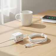 Charger Protection Cover with Fast Charging Cable for 18/20W IP Adapter