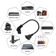 gon 90 Degree IEC320 C13 to C14 Panel Mount Power Cable Down Left Right Angle