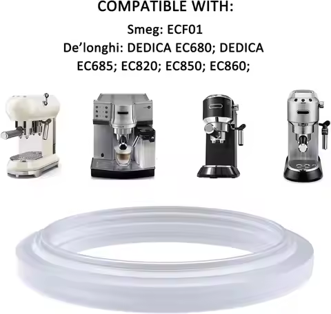 For Delonghi Dedica EC680/685 sealing ring, 57mm durable silicone steam ring, Grouphead gasket repla