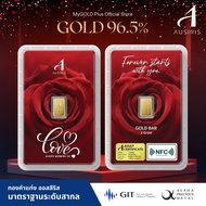ทองคำแท่ง Ausiris 96.5% น้ำหนัก 1 กรัม (1 gram)(Pure Gold 96.5%)