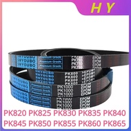 1PCS PK Multi-Groove Belt 3/4/5/6/7/8/9/10/12 Ribs PK794 PK820 PK825 PK830 PK835 PK840 PK845 PK850 P