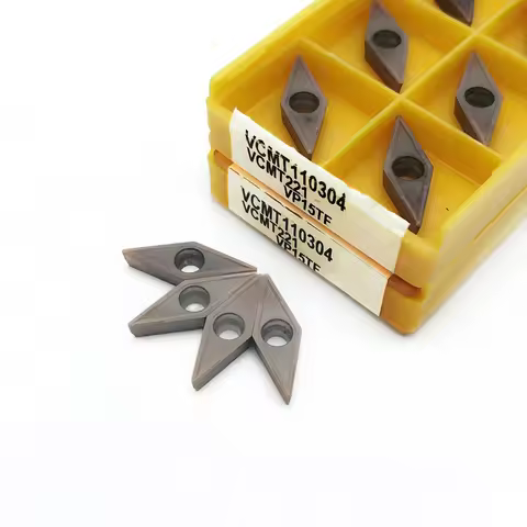 lathe tools High quality 10PCS VCMT110304 VP15TF UE6020 CNC tool stainless steel carbide turning too