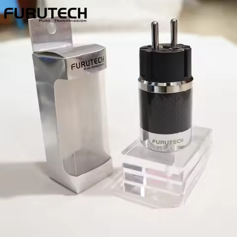 Schuko Furutech FI-50 Power Connector flagship nano Crystal US/EU standard audiophile grade audio po