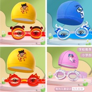 Children Swimming Goggles Children Swimming Cap Cartoon Swimming Goggles Cartoon Swimming Cap Anti-F
