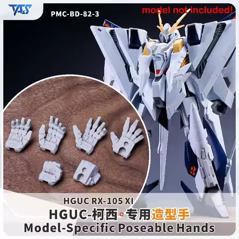 TAS PRO Masking Per-Cut Model Conversion Parts Specific Poseable Hands for HGUC RX-105 XI Model Spra
