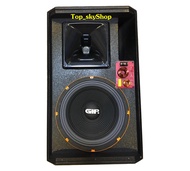 ตู้ลำโพงจัดเซ็ท พร้อมฟัง มาพร้อมกับเสียงใสๆ 12 นิ้ว PS-12 ทรงมอนิเตอร์ ไม้อัด สีระเบิด ตะแกรงเหล็ก แ