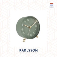荷蘭Karlsson, Alarm clock Lofty matt green (帶小夜燈功能)