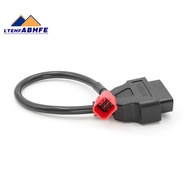 6 To 16 Pin Motorcycle OBD Adaptors OBD2 Diagnostic Cable Extension Connectors for Honda Yamaha Suzuki BENELLI