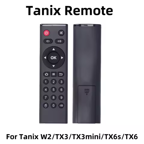 Universal Remote Control Replacement For Original Tanix W2 TX3 TX1 TX8 /H96 Max V11 M1 / X96Q TV BOX