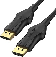 8K DisplayPort 1.4 Cable in Black (8K @60Hz, 4K 144Hz, 1440p @240Hz) 3M