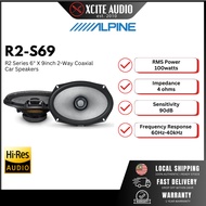 Alpine R2-S69 Next-Generation 6x9” (16 x 24cm) COAXIAL 2-WAY R-SERIES SPEAKERS