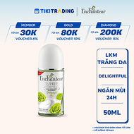 Lăn khử mùi Trắng da Enchanteur Delightful (50ml)B