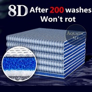 Reusable 9D 8D 6D Layer Aquarium Filter Sponge Biochemical Mat Filter Wool No Glue Filter Media