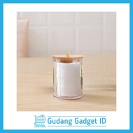Organizer Cotton BudKapas Plastic Jar Accessories Makeup Jar 9.2 x 7 cm - LF3U - YJ6PWA2A
