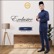 [SALES] WNI Baju Melayu Lelaki Slimfit Satin Crepe