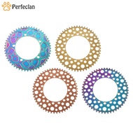 [Perfeclan] Bike Chainring Aluminum Alloy 53-56 Narrow Wide 130BCD High Strength Chainwheel Chain Wheel Chain Component