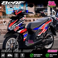 Latest Honda Full Body Sticker BEAT Streetdeluxe 2020 2021 2022 2023 Full Body Sticker BEAT Simple A
