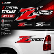 Z Edition Car Sticker Toyota Hilux Revo Double Cab 4x2 4x4 AT MT Razer Thailand Pelekat 4x4 Offroad 