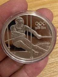 1996年亞特蘭大奧運紀念銀幣一個！33.82克重！