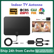 Indoor Digital HDTV Antenna 1080P TV Receiving Equipment Free Channels for Life with Amplifier