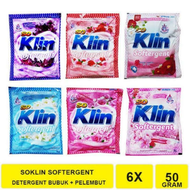 36 Sachet Soklin Softergent Bubuk Renceng Soklin Bubuk Detergent isi 6 Renceng 36 Sachet