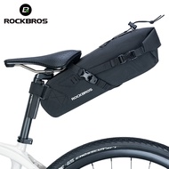 ROCKBROS Bicycle Saddle Bag Waterproof 3L Large Capacity Expandable Road Bike MTB Rear Bag Cycling Travelling Bags