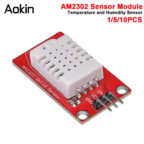 1/5/10PCS Digital Temperature Sensor / Humidity Sensor AM2302 DHT22 Sensor Module For Arduino electr