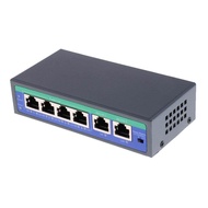 Shiwaki 6 cổng 4 PoE + 2 uplink chuyển đổi IEEE 802.3af/Tại Cấp nguồn qua dây mạng Ethernet