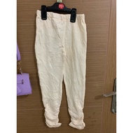 8-12 (Y) Biquette Club Cream Leggings for Girls