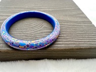 藍夢-檀木大漆非遺東方漆藝木手鐲/適54、55、56圈/送禮/收藏