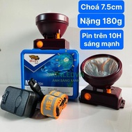 Đèn pin đội đầu ML6 Dony pin sáng mạnh trên 10H - Ánh sáng trắng đen