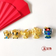 Js Jewellery 999 Gold Stitch Pendant999 Pure Gold Stitch Pendant